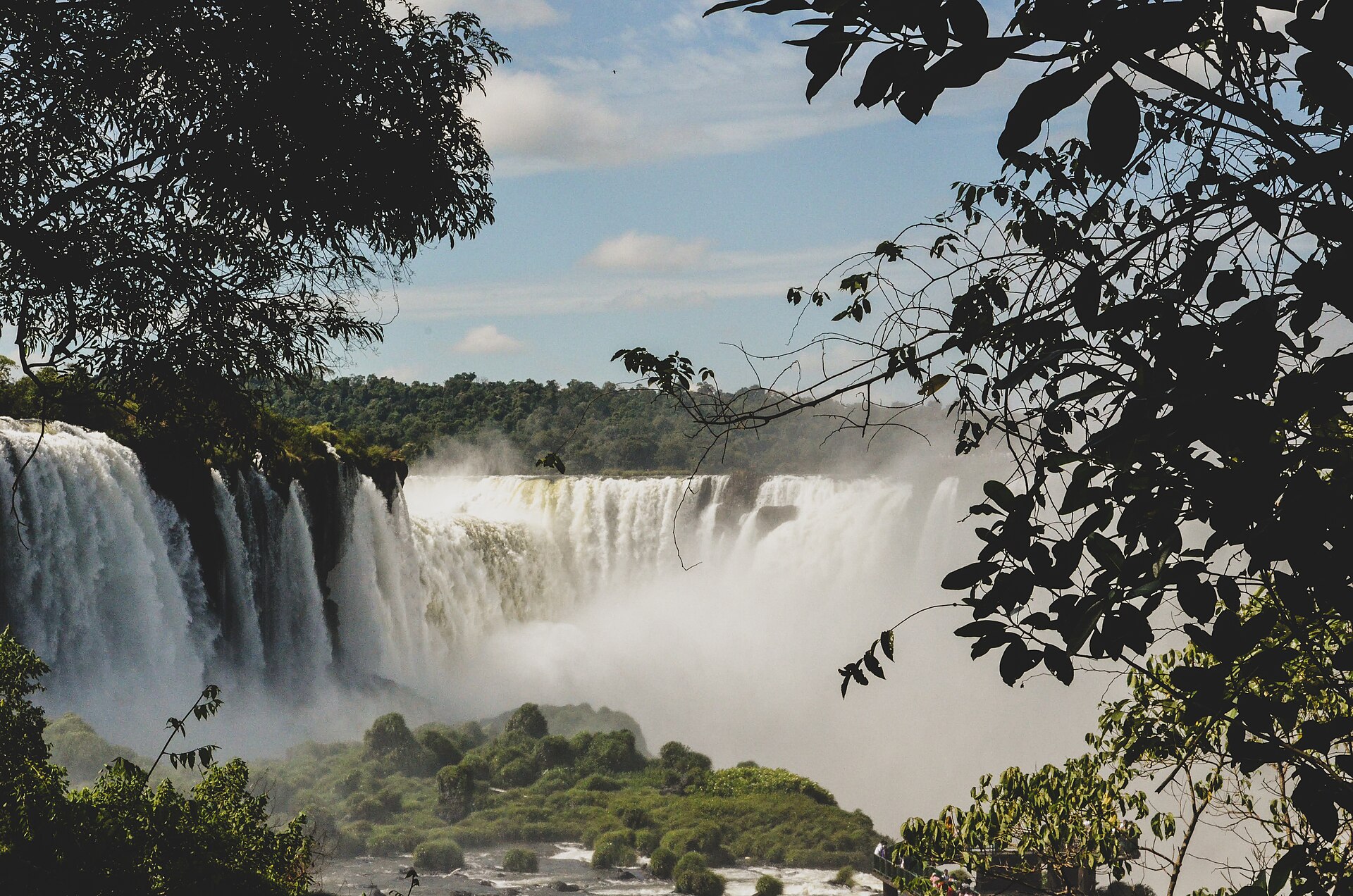 Cataratas de Iguazú rodeadas de selva