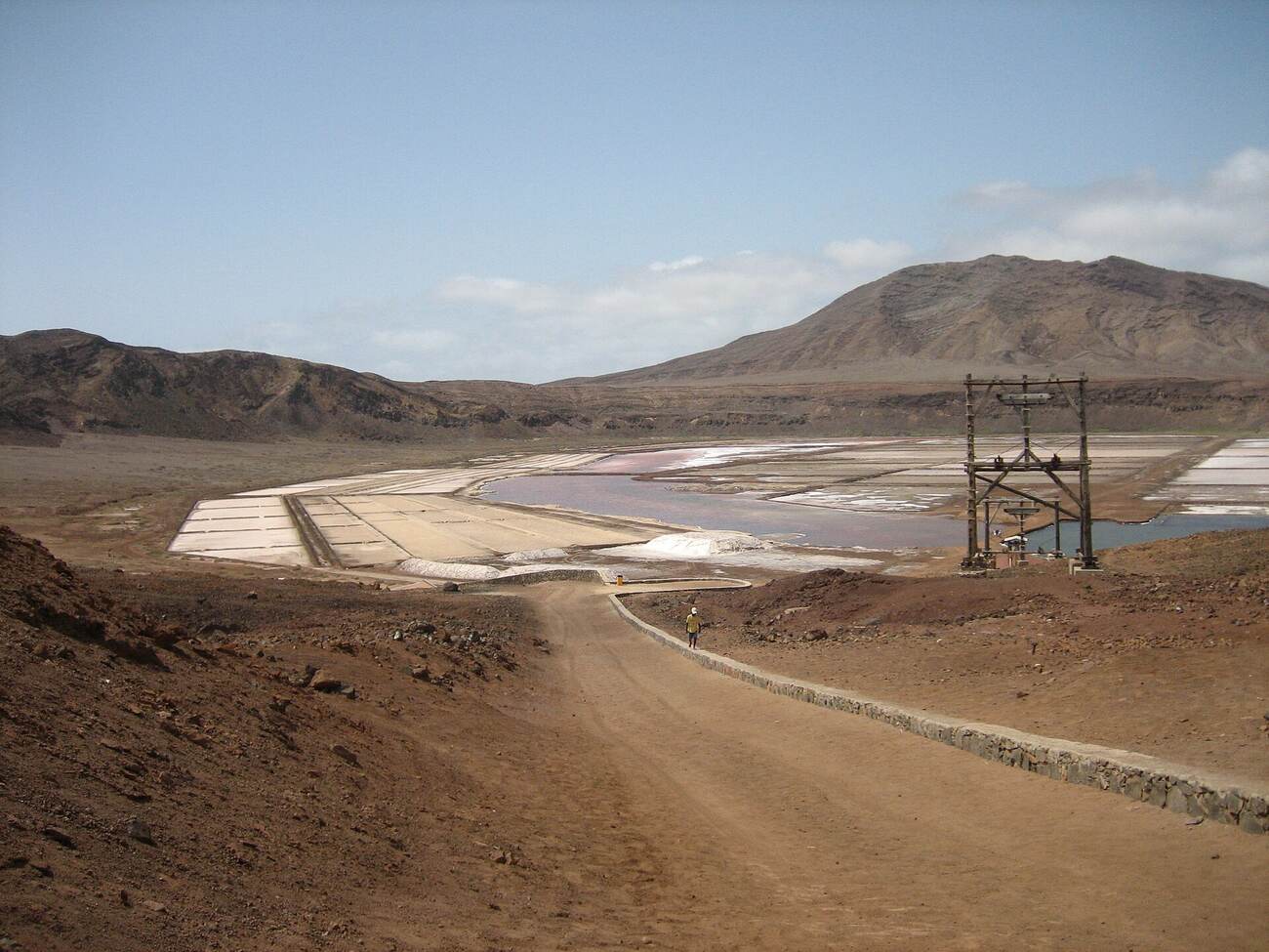 Salinas de Pedra de Lume en la isla de Sal