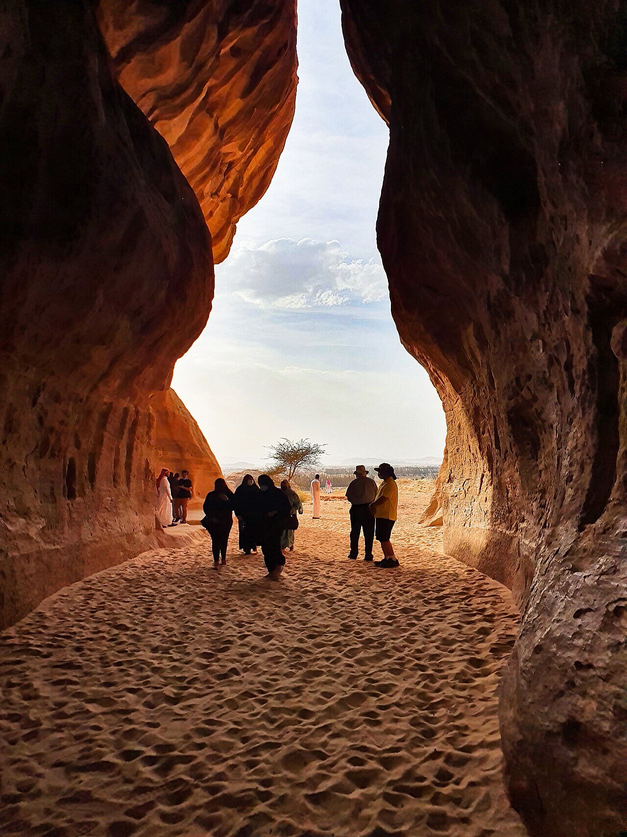 Paisaje de Arabia Saudí