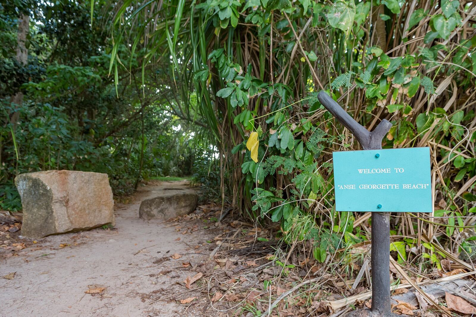 Anse Georgette en la isla de Praslin