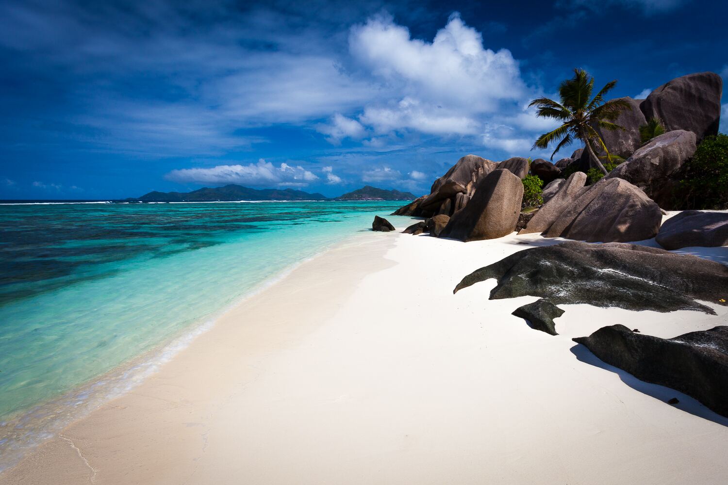 Rocas de granito en Anse Source d’Argent, La Digue