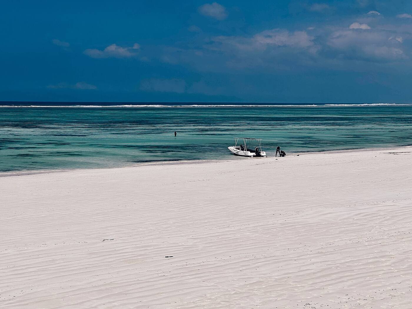 Playa de Matemwe en Zanzíbar